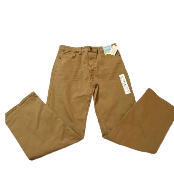 Nwt boys size 16 straight khaki pants with adjustable waistband - Picture 1 of 3